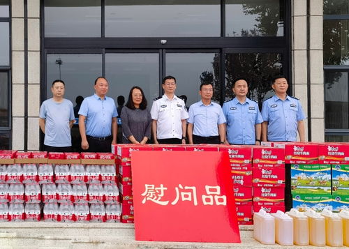 高溫酷暑送清涼 警民共建保暢通 ——集團建設部、工程技術公司、養護分公司慰問高速交警北戴河指揮中心